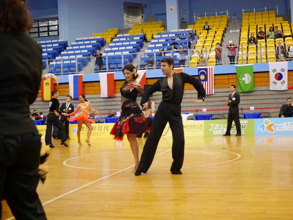 Shannon And Rajeswari Dancing on Salsa